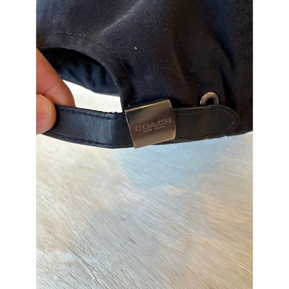 Coach New York Navy Blue Naval Strapback Hat - Picture 4 of 6